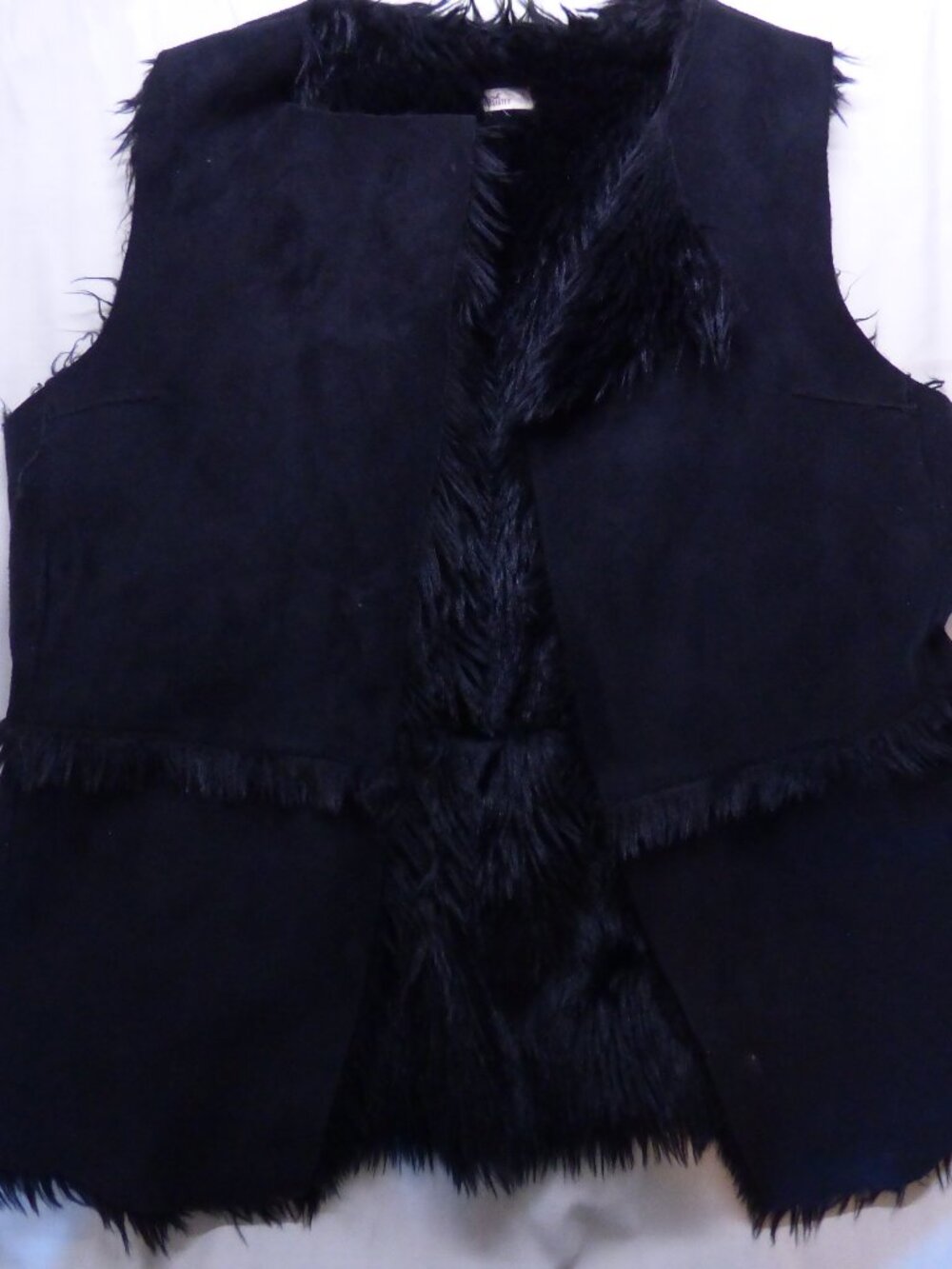 faux fur vest